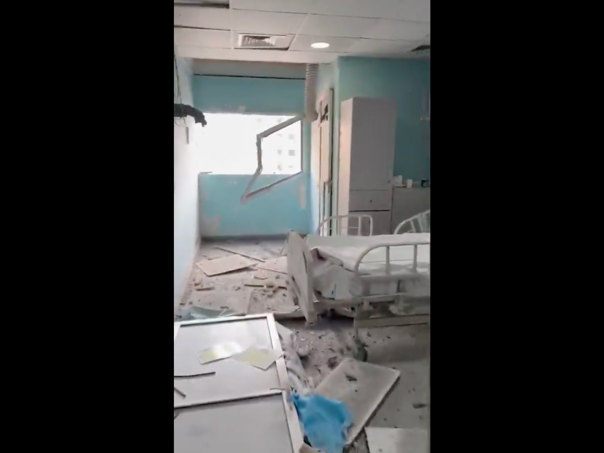 Israeli strike damages hospital in southern Lebanon