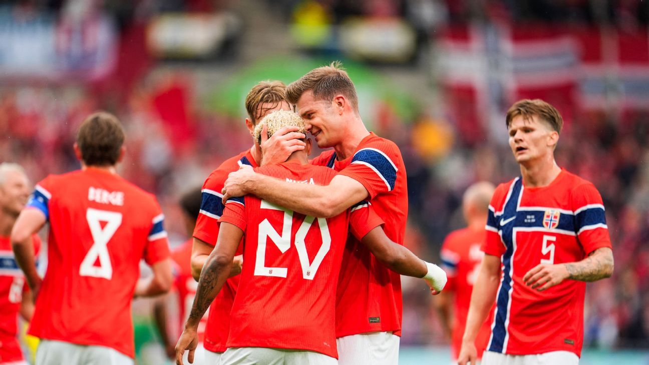 Haaland sits, Isak scores as Norway beat Sweden