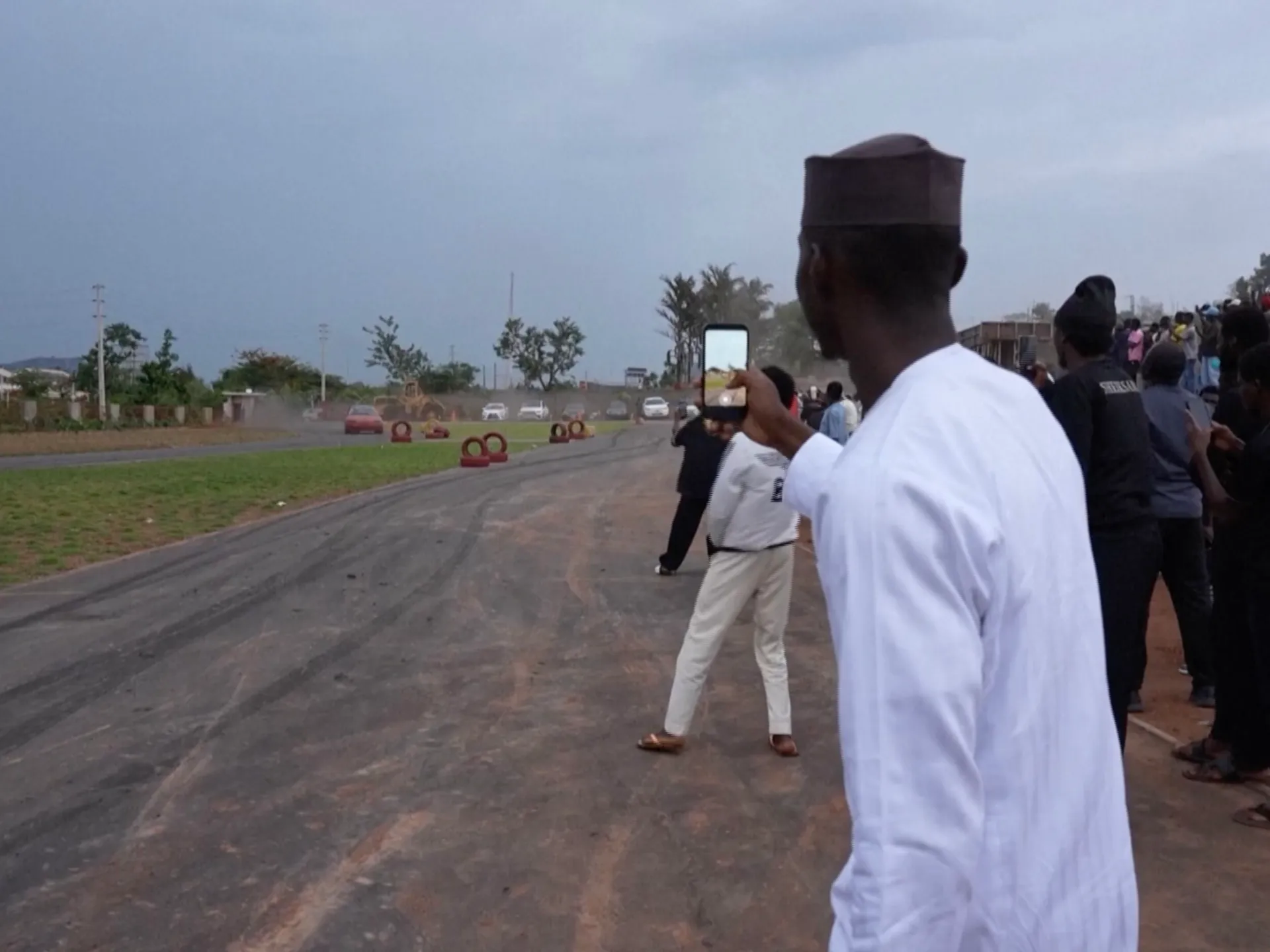 Nigerian drifters build track, dream of Formula One