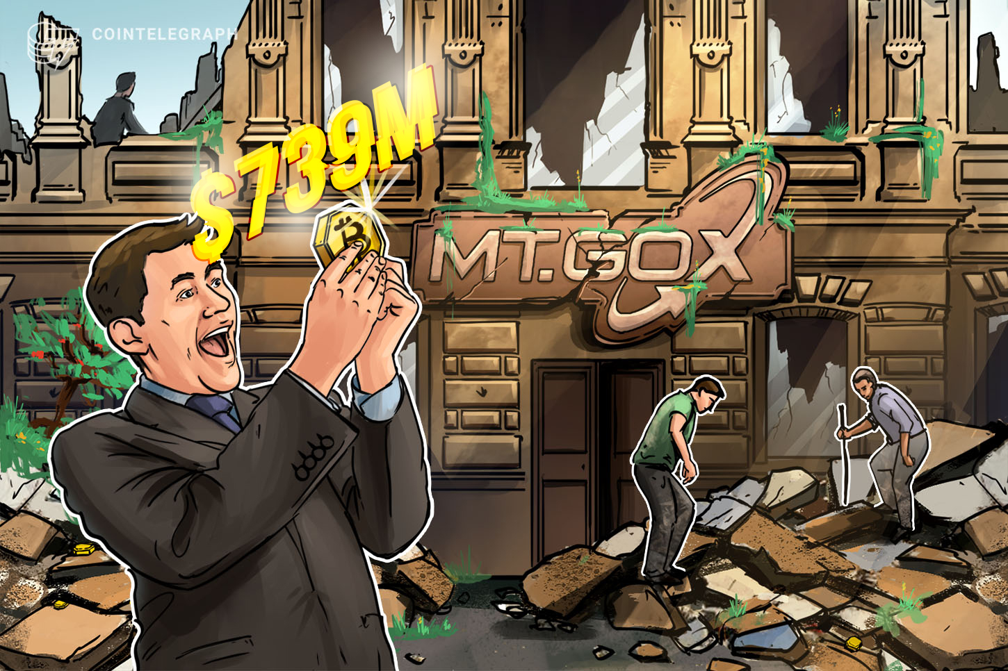 Mt. Gox moves $739M in Bitcoin from cold wallets: Arkham