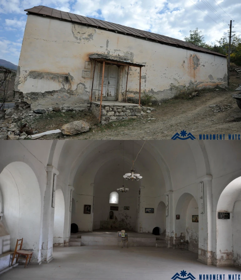 Շուշիի Մեծ Շեն գյուղի Սուրբ Աստվածածին եկեղեցին գտնվում է հնարավոր nչնչացման անմիջական uպառնալիքի ներքո․ ահազանգ