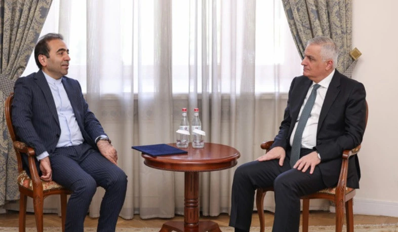 Մհեր Գրիգորյանն ու Իրանի դեսպանը կարևորել են էներգետիկ, լոգիստիկ ոլորտներում համագործակցության զարգացումը