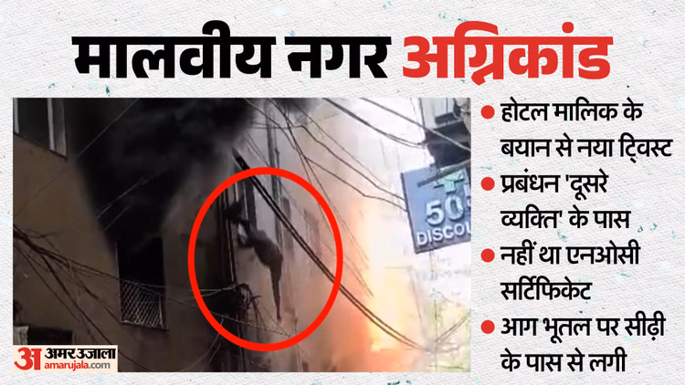 होटल अग्निकांड में नया खुलासा: 'दिल्ली में सब चलता है...', कमरे बढ़ाने पर मालिक से प्रबंधन ने कहे थे ये शब्द