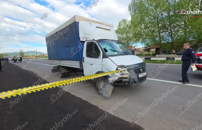 Գեղարքունիքում բեռնատարը վրաերթի է ենթարկել 49–ամյա քաղաքացուն. Վերջինս տեղում մահացել է