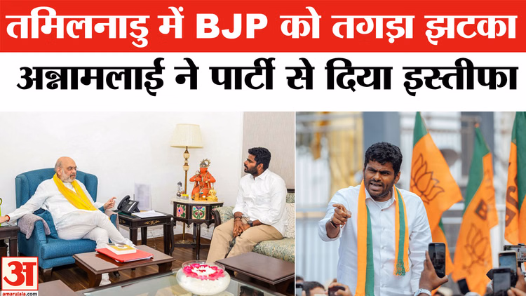 K. Annamalai Resignation: BJP से जुदा हुईं अन्नामलाई की राहें, क्या है आगे का प्लान? |Tamil Nadu BJP