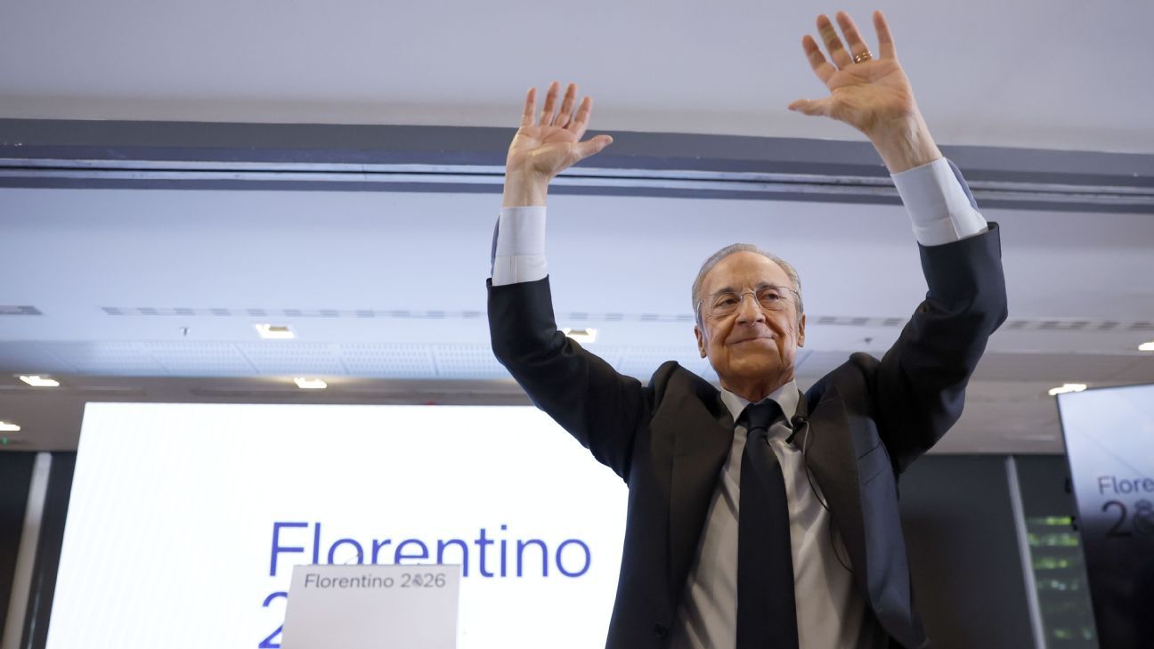 Florentino Pérez re-elected as Madrid president