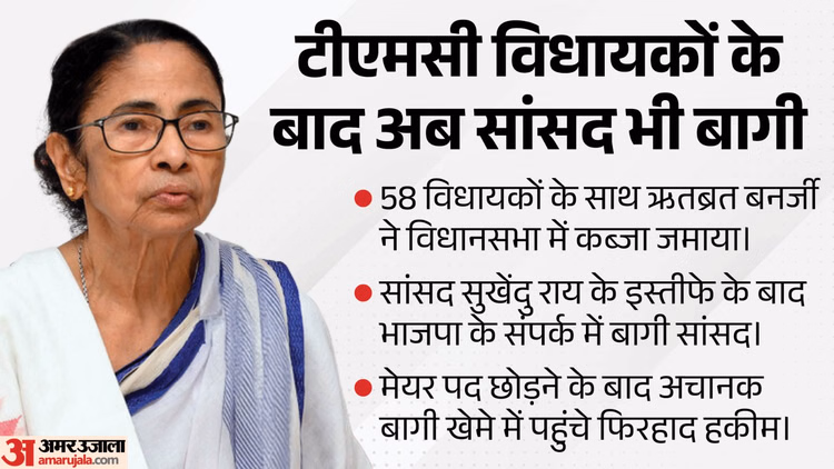 दीदी की पार्टी में खेला: दर्जनों सांसदों के टूटने का दावा, क्यों TMC के भीतर सुलग रही है बगावत की आग?