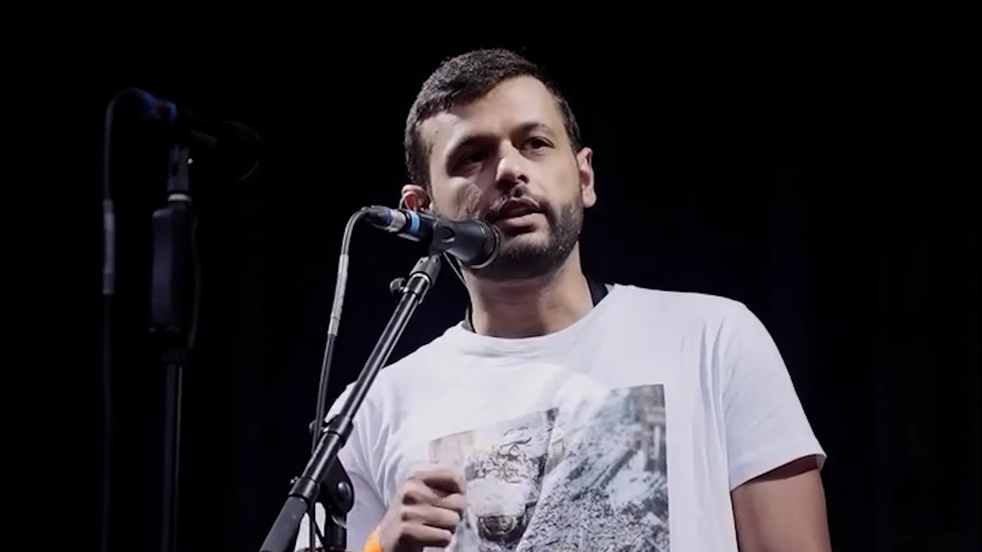 Marwan Barghouti’s son calls for his release on stage at Berlin concert