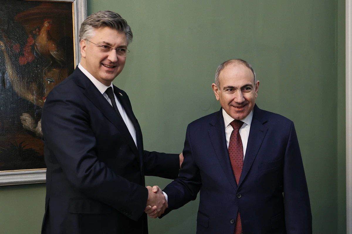 Խորվաթիան վճռականորեն աջակցում է ԵՄ–ի հետ Հայաստանի խորացող գործընկերությանը. Խորվաթիայի վարչապետ