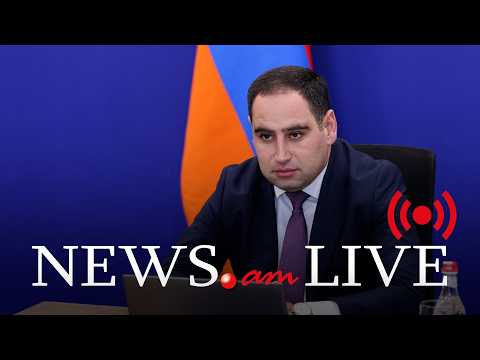 ՏԿԵ նախարար Դավիթ Խուդաթյանի ճեպազրույցը