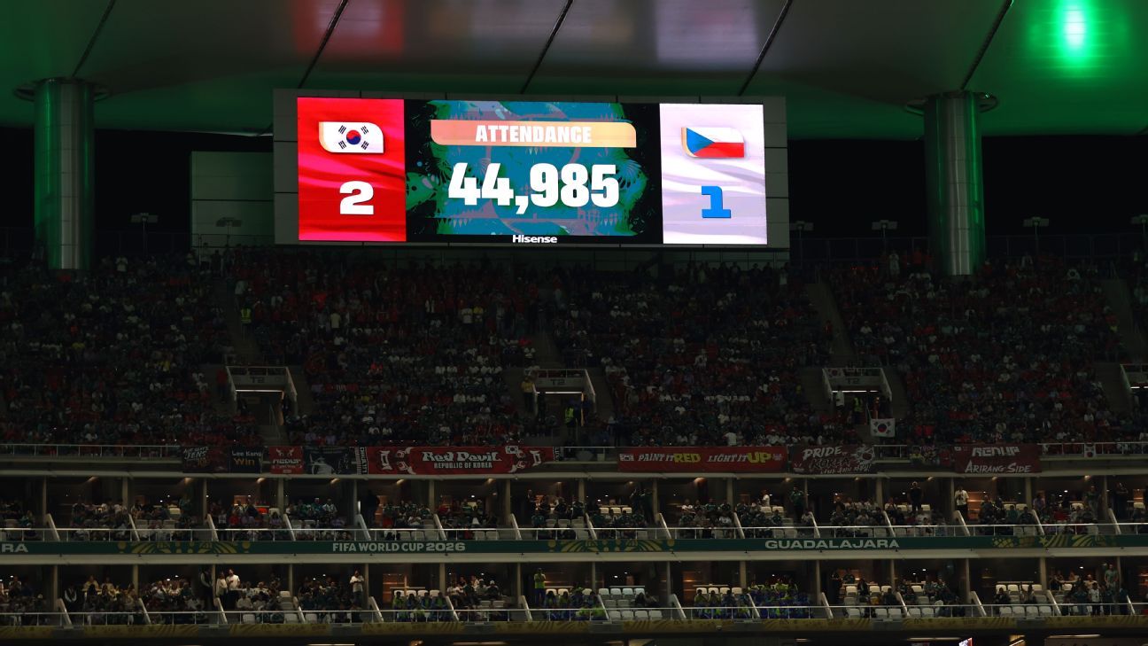 FIFA defends attendance despite empty seats