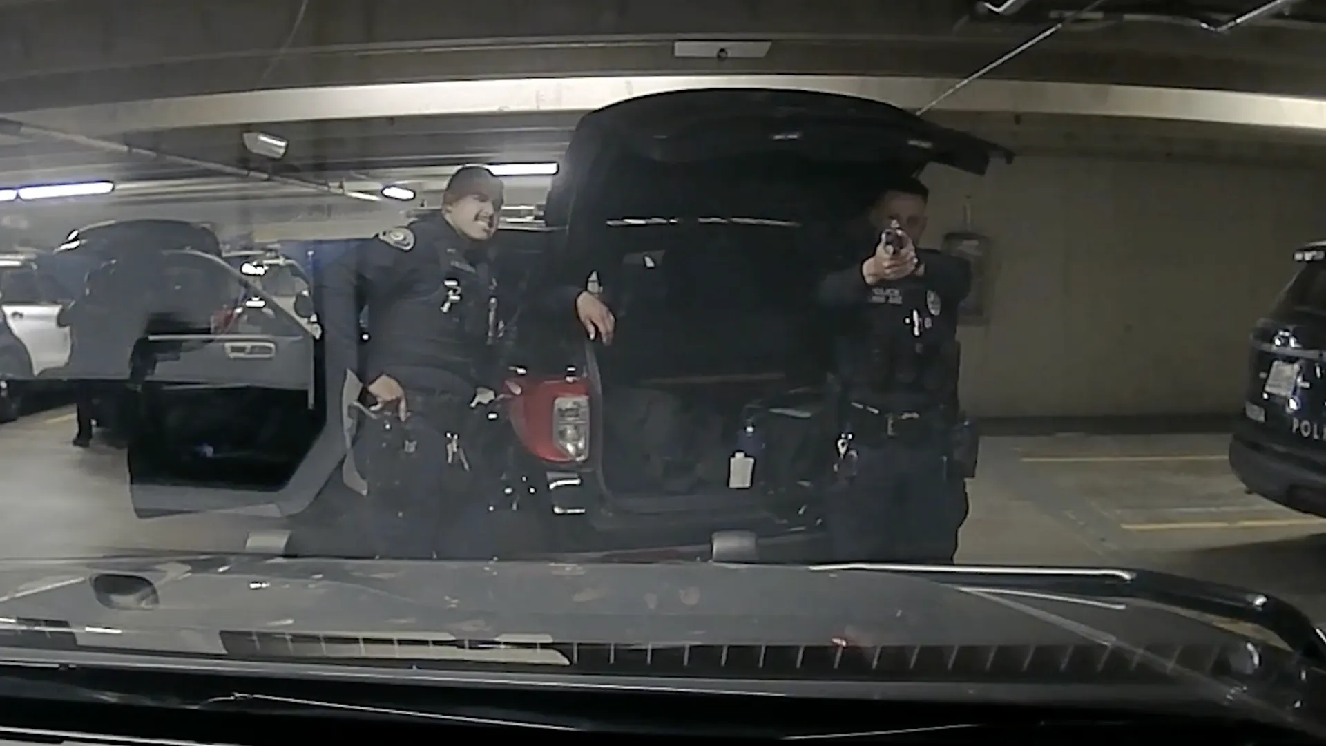 Dashcam shows US cop accidentally shooting colleague during ‘horseplay’