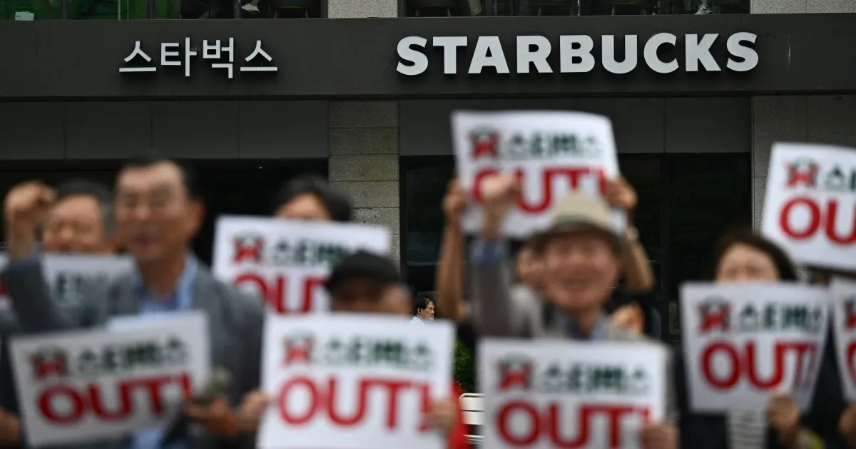 Starbucks Korea to shut stores for history lessons after ‘Tank Day’ furore