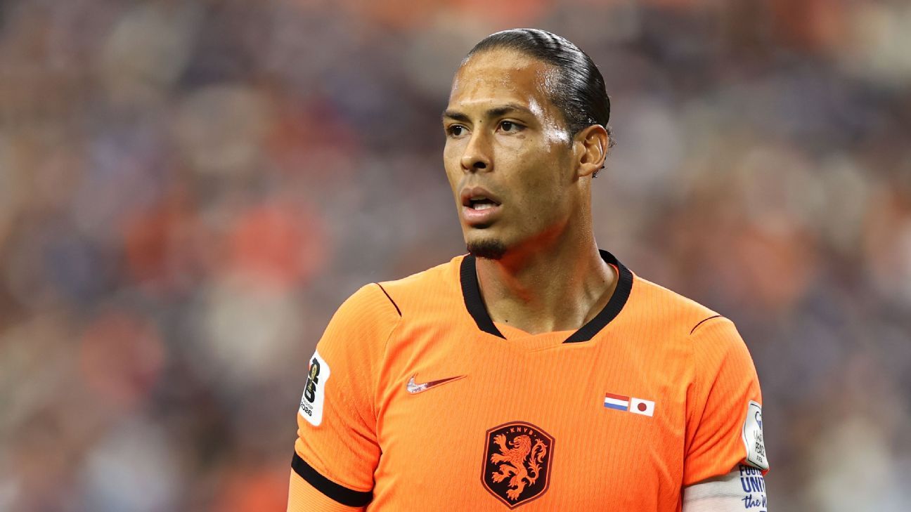 Van Dijk criticizes World Cup hydration breaks