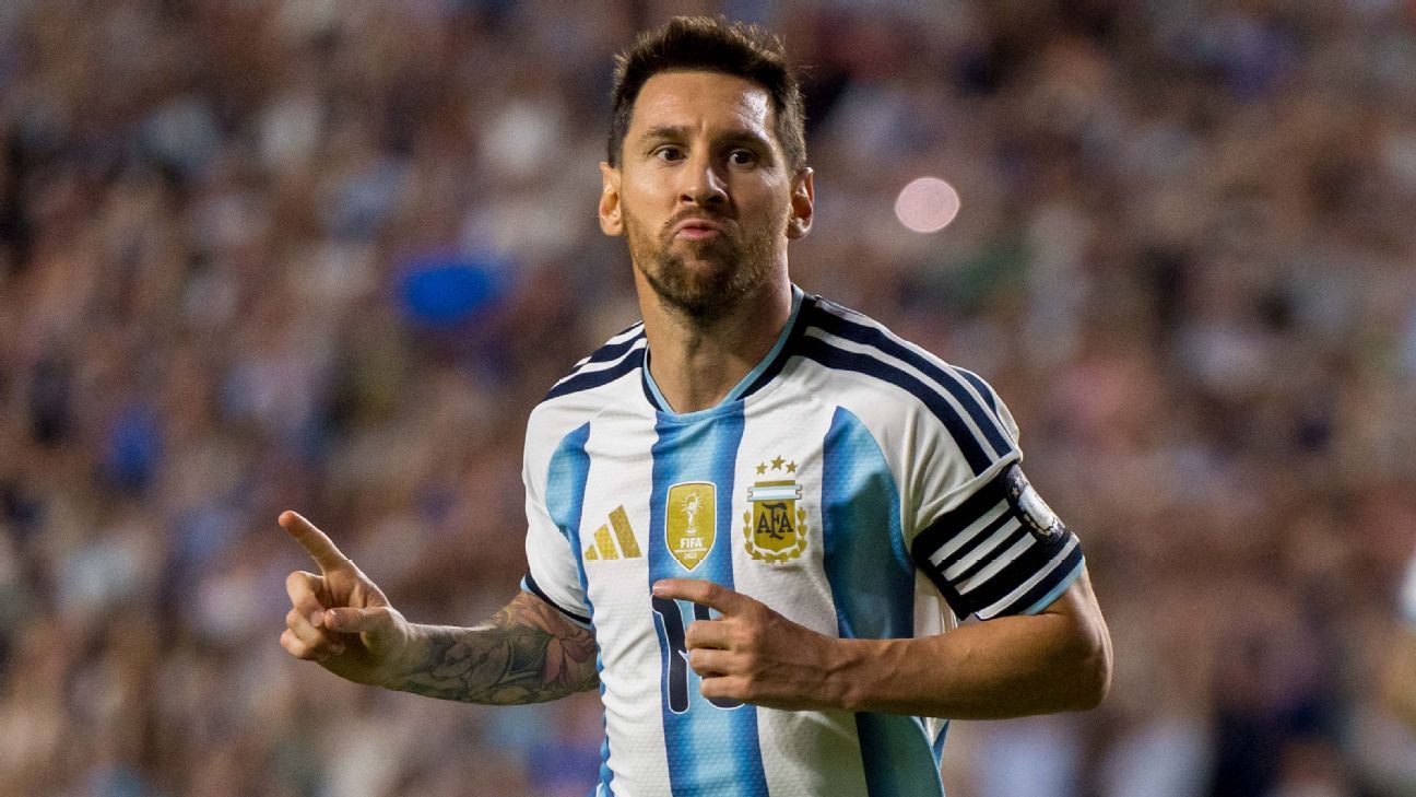 Argentina 'calm' with Emi, Álvarez, Messi ready