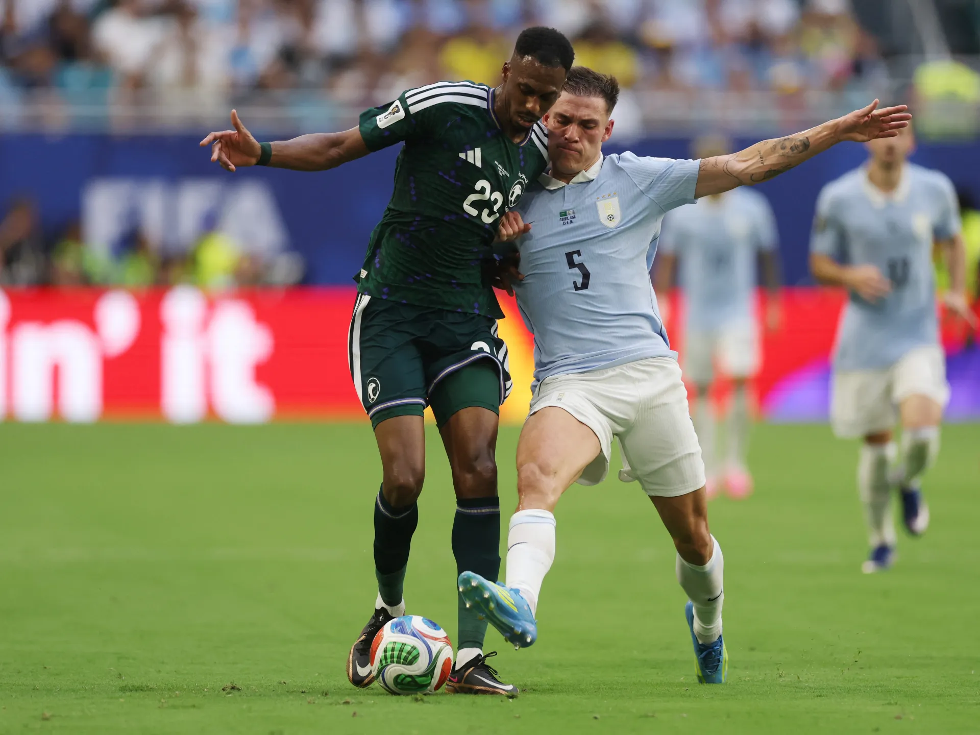 Saudi Arabia draw 1–1 against Uruguay in World Cup opening game