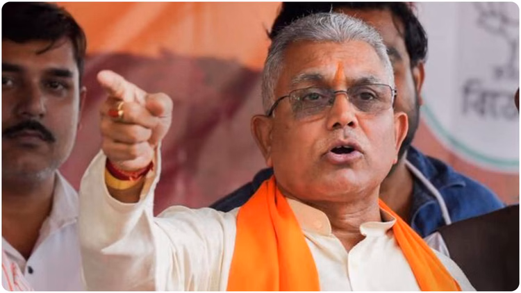 West Bengal: टीएमसी सांसद अभिषेक बनर्जी पर दिलीप घोष ने लगाया आरोप, कहा- कई मामलों में आता है उनका नाम
