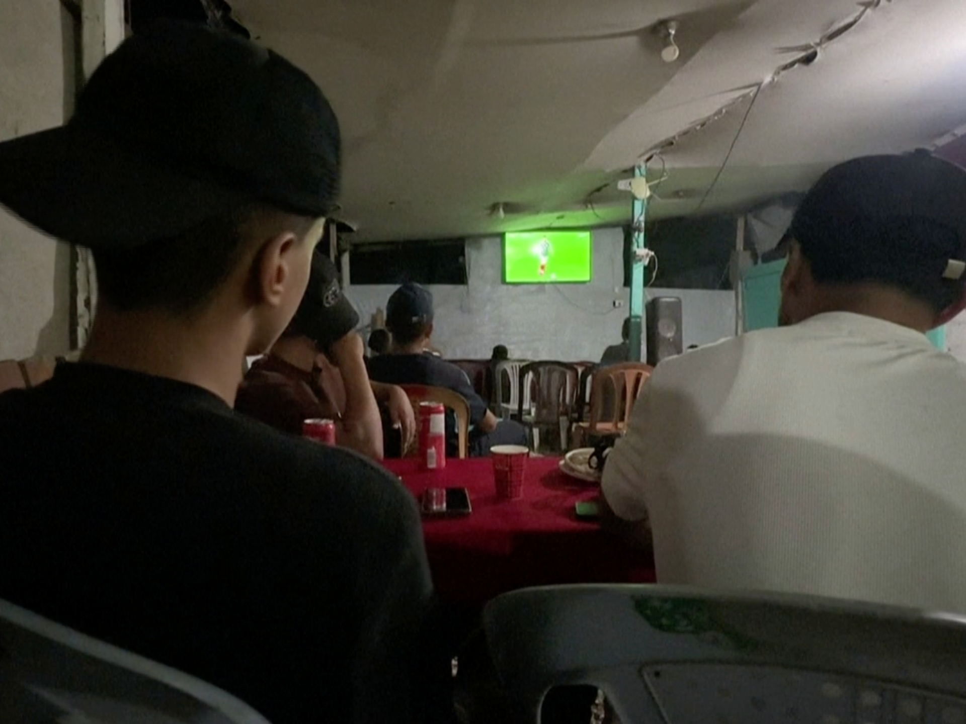 Gaza’s football fans follow World Cup matches despite hardships
