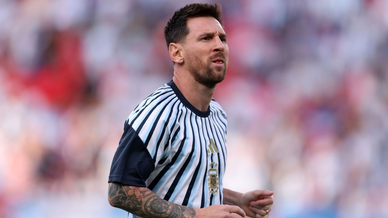 Messi becomes 1st man to play at 6 World Cups