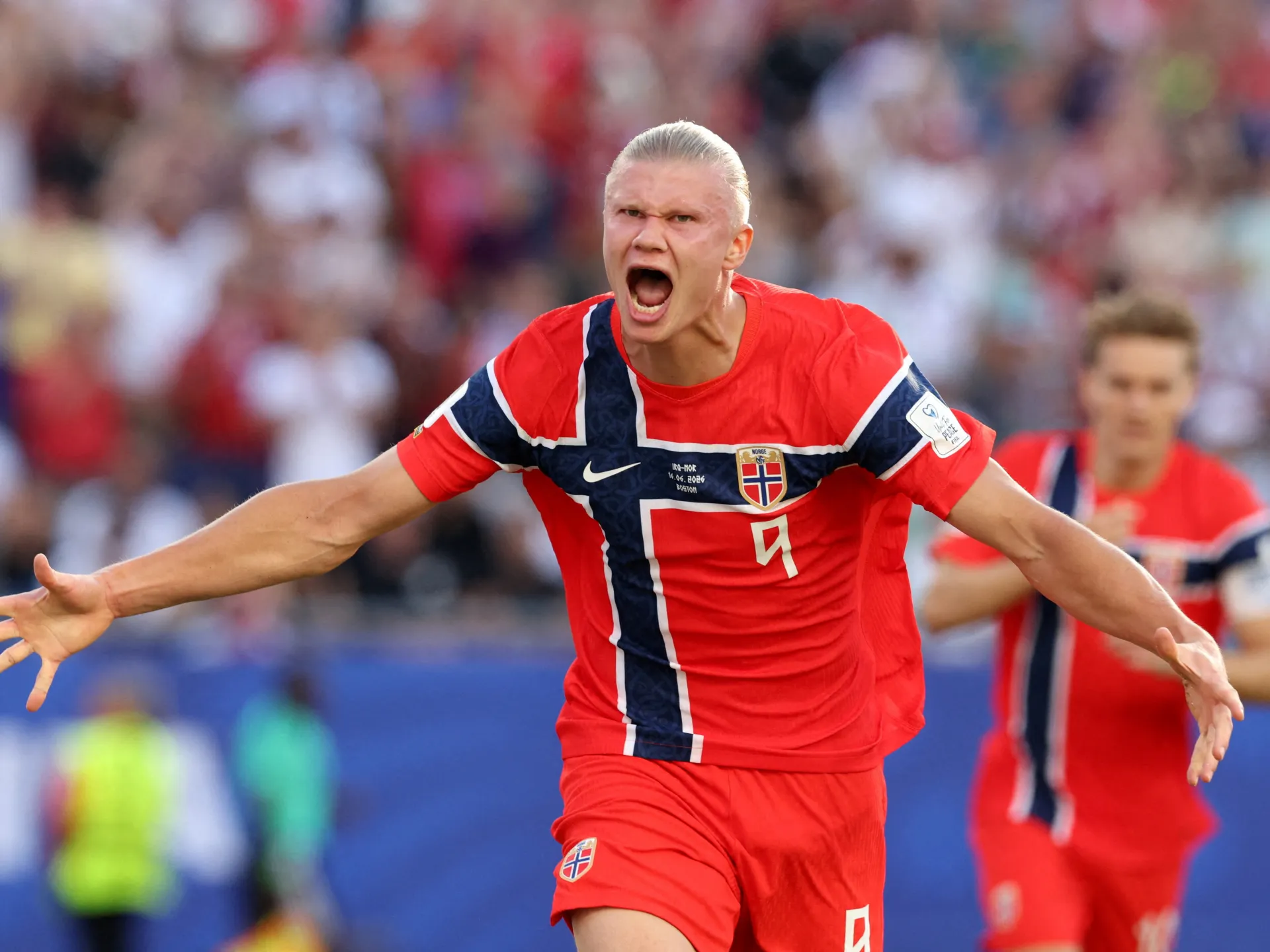 Haaland scores two goals as Norway beat Iraq 4-1 on World Cup return