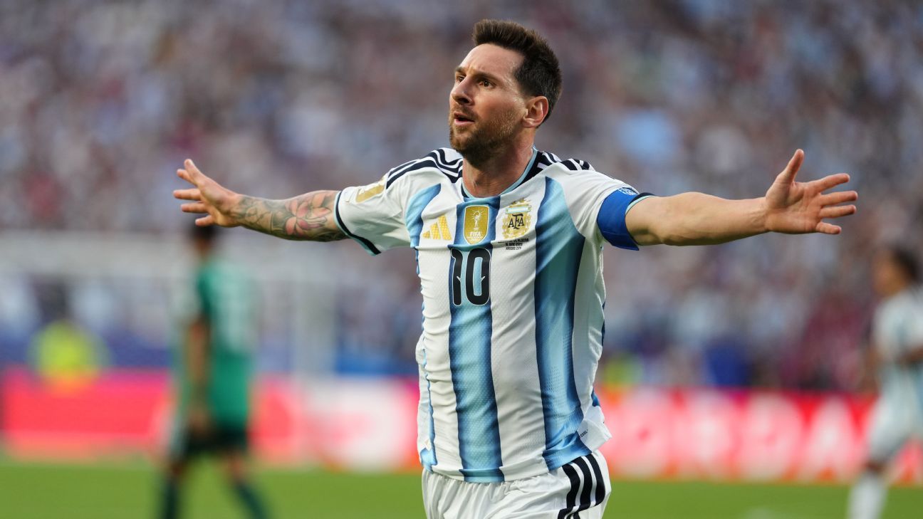 Messi ties Klose record with 16th World Cup goal