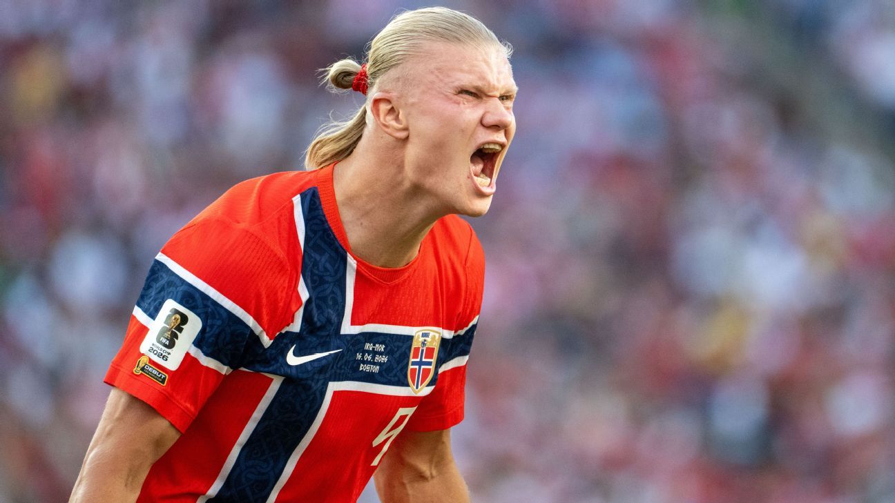 Haaland: I'm not 'statistically' No.1 goalscorer