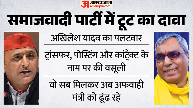 UP Politics: सपा में टूट के दावे पर अखिलेश का पलटवार, जिनसे एडवांस वसूला वो अब अफवाही मंत्री को ढूंढ रहे