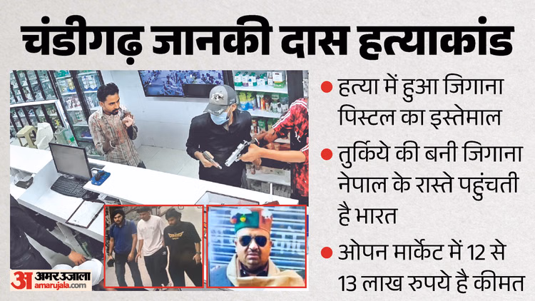 Chandigarh Cashier Murder: फिर चर्चा में आई जिगाना पिस्टल, मूसेवाला से लेकर अतीक अहमद तक को कर चुकी है छलनी