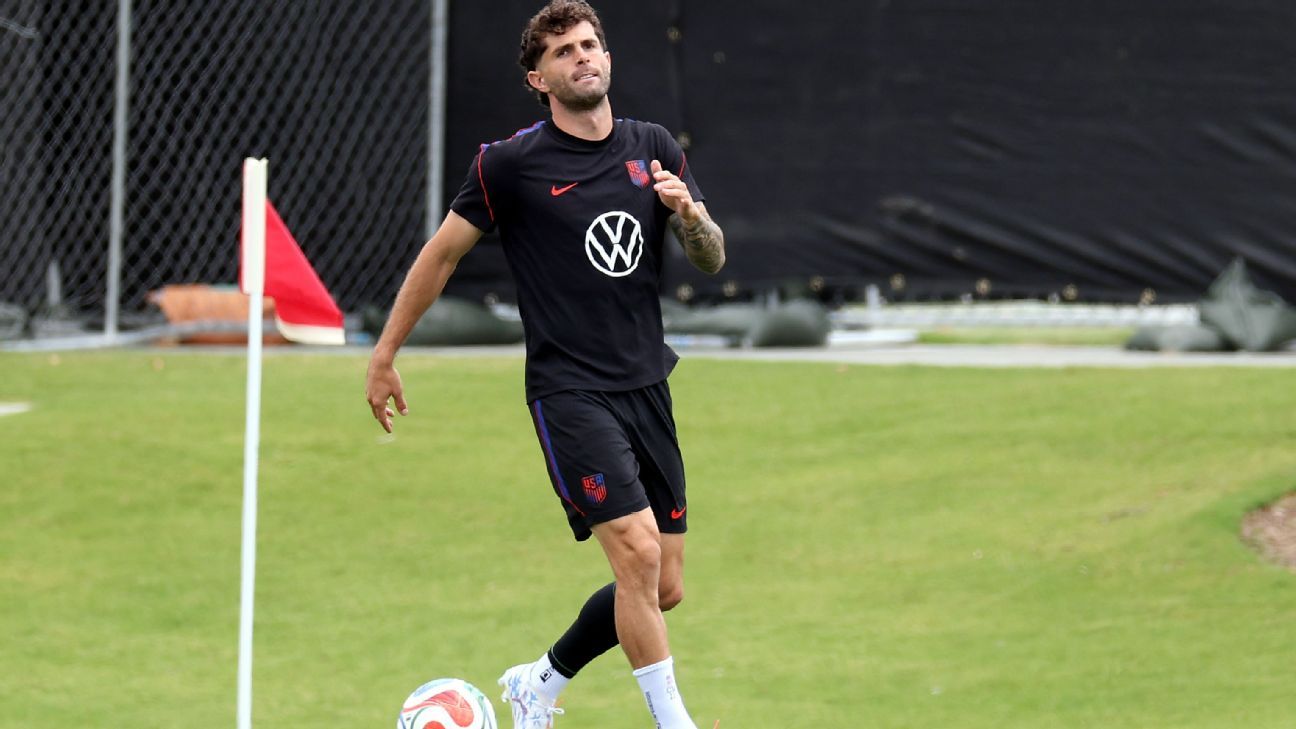 Pulisic still training solo a day before U.S. game...