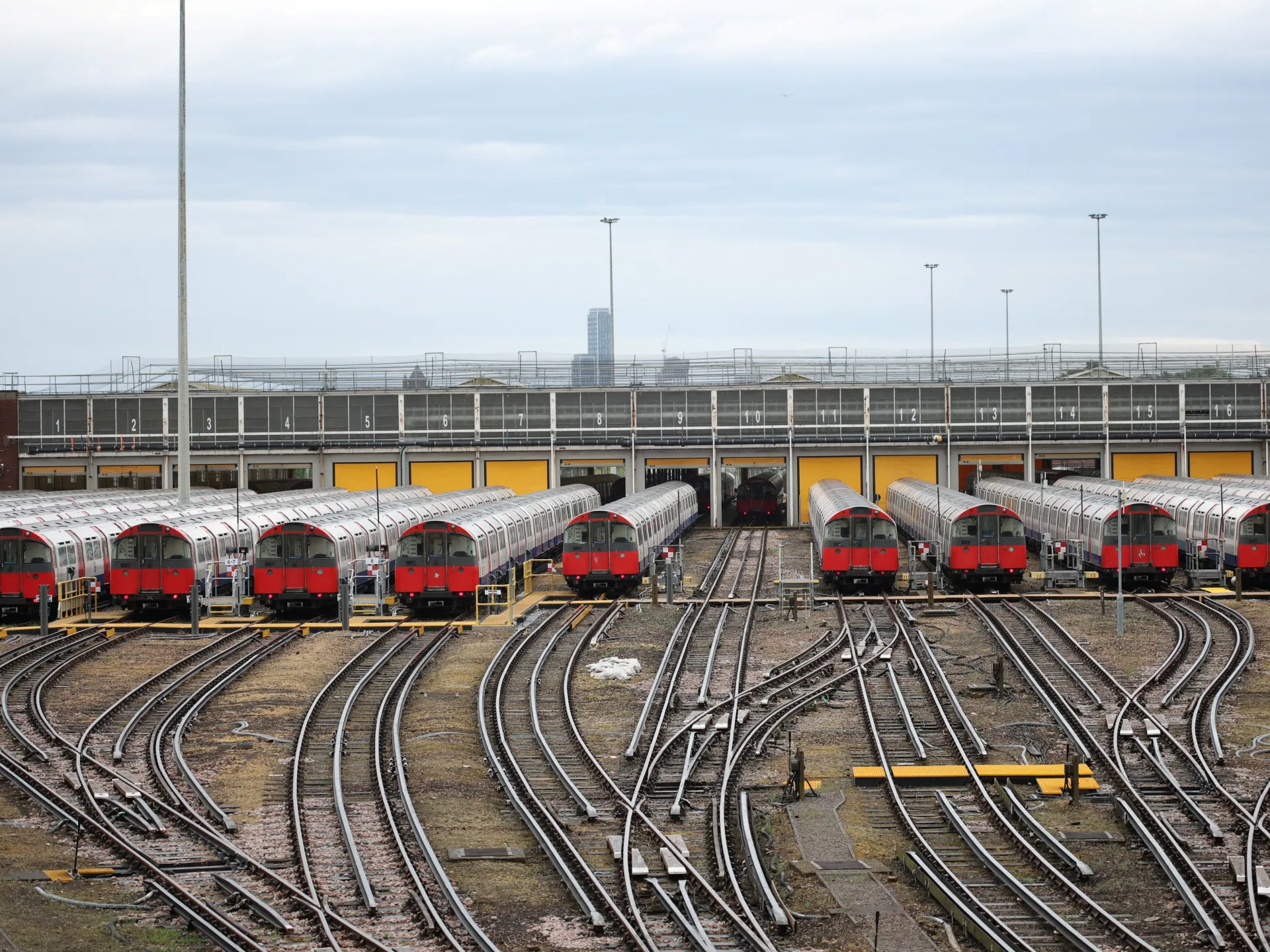 Two trains collide near Bedford, north of London