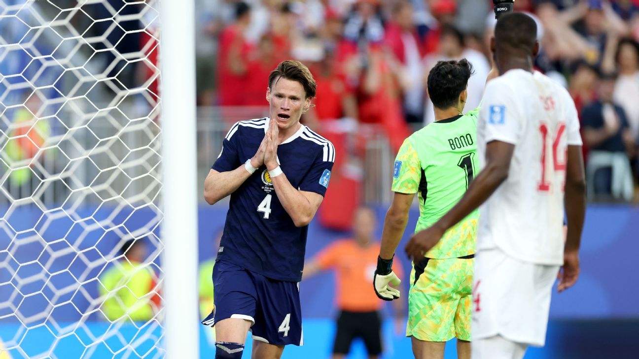 Scotland's World Cup dreams on the ropes as Morocc...