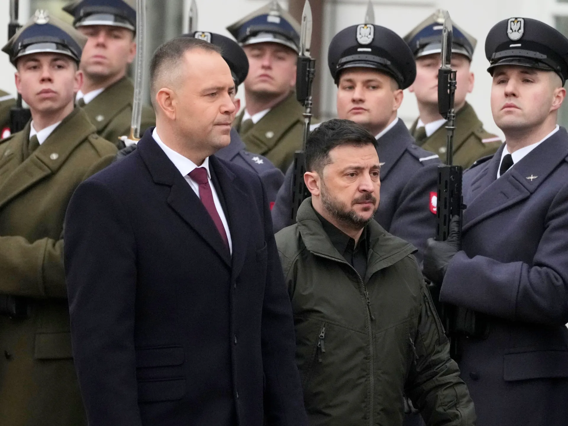 Top Ukrainian officials return Polish awards in WWII dispute