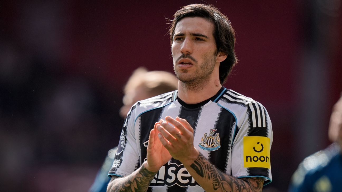 Sources: Newcastle reject Spurs' $100M Tonali bid