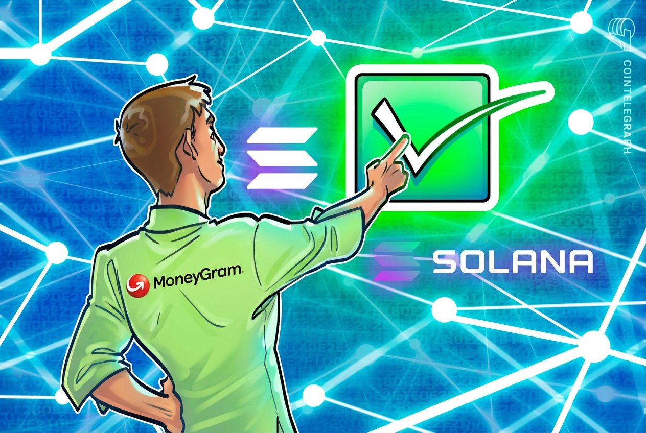 MoneyGram joins Solana as validator, expanding role in blockchain infrastructure