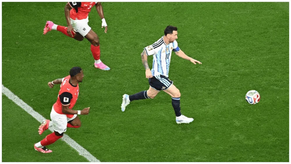 Messi-Mbappe-Haaland Goals Video: मेसी के रिकॉर्डतोड़ दो गोल का वीडियो; एमबाप्पे और हालंद ने इस तरह किया स्कोर