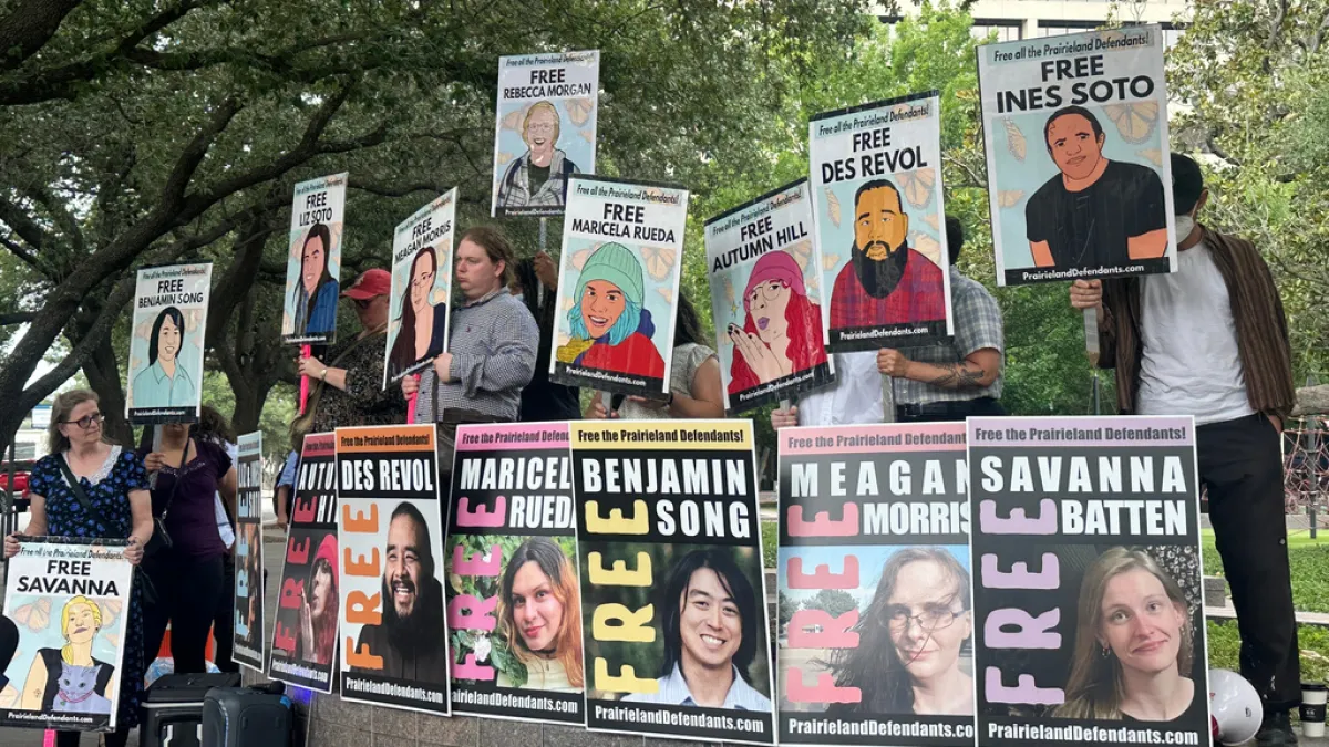Protesters sentenced to decades in US prison over alleged antifa ties