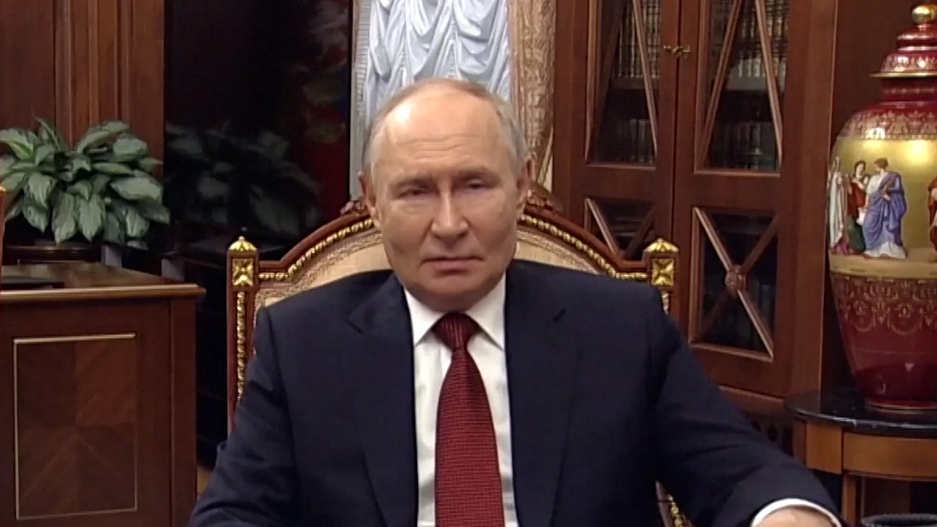 Putin says Ukraine proposed halt to deep strikes