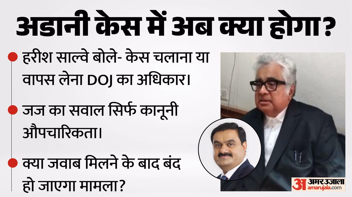 'जांच एजेंसी के पास केस चलाने का हक': साल्वे ने समझाई कानूनी प्रक्रिया, क्या US में खत्म होगा अडानी मामला?