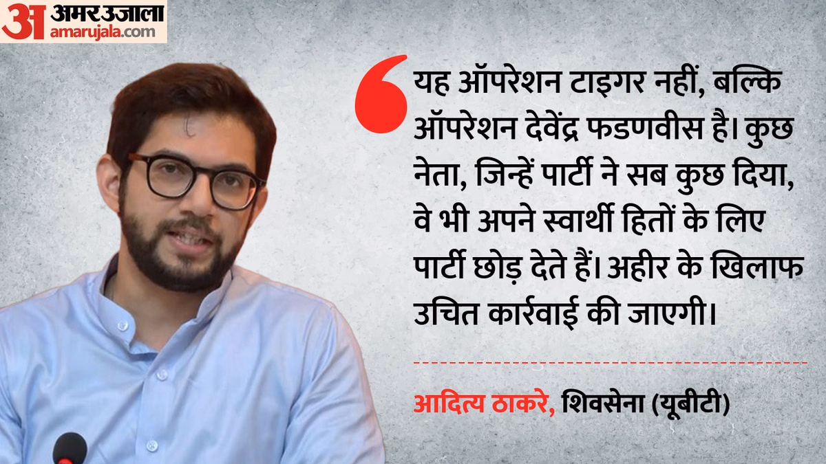 Maharashtra: सचिन अहीर ने छोड़ी शिवसेना UBT, महायुति में शामिल होने पर भड़के आदित्य ठाकरे; जानें क्या कहा