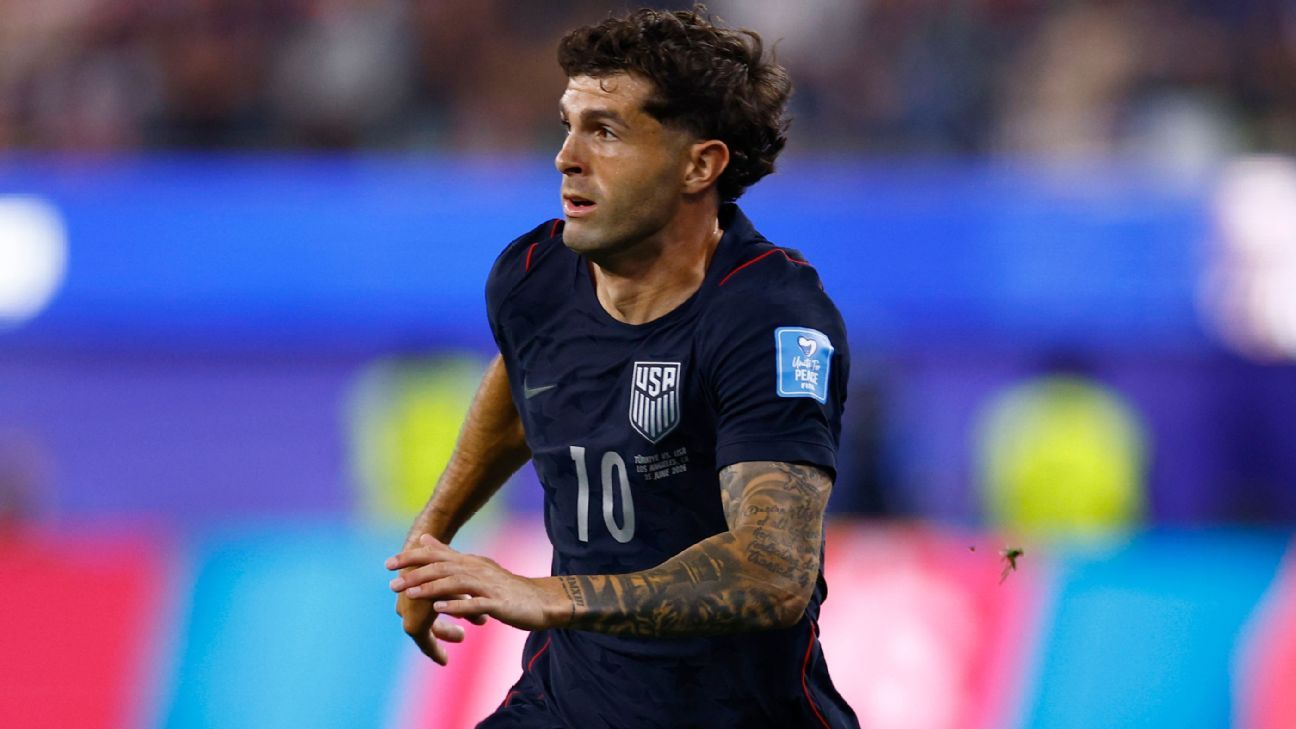 Pulisic says he is fit, ready to go for USMNT