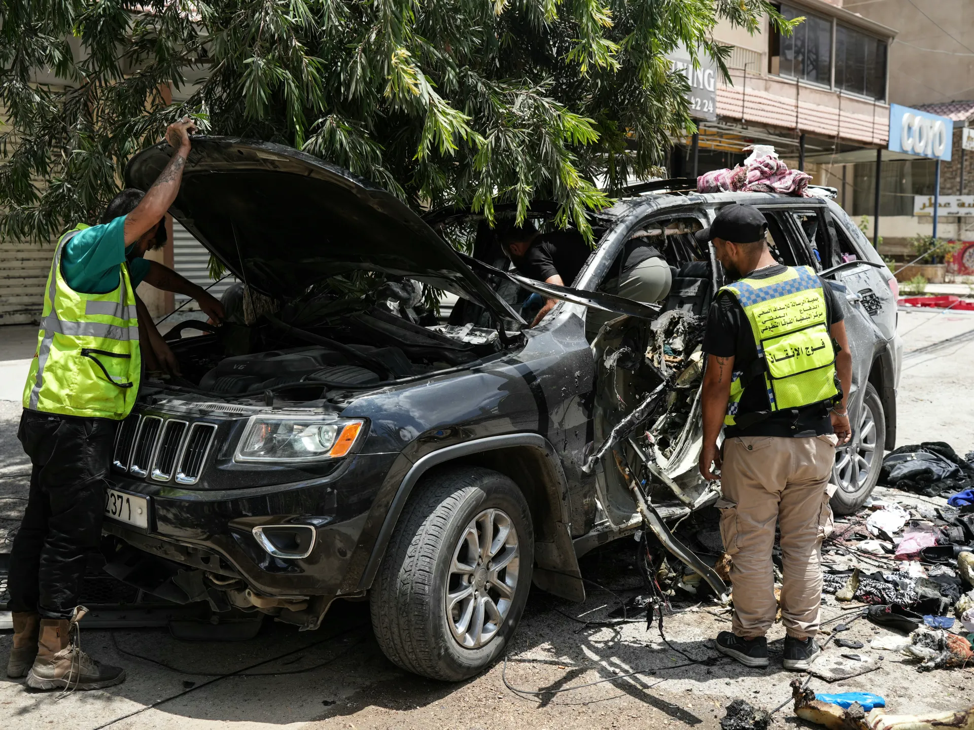 Israeli attack on vehicle in Lebanon kills at least four